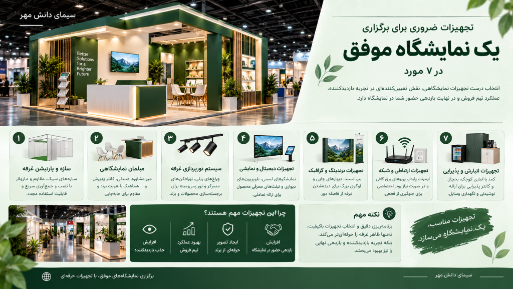 تجهیزات نمایشگاهی